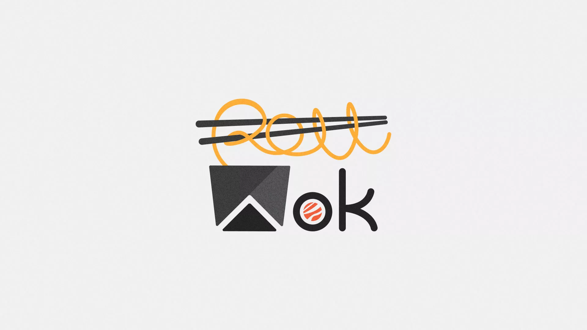 Разработка логотипа в Обнинске для суши-бара «Roll Wok Club» Разработка логотипа в Обнинске для суши-бара «Roll Wok Club»